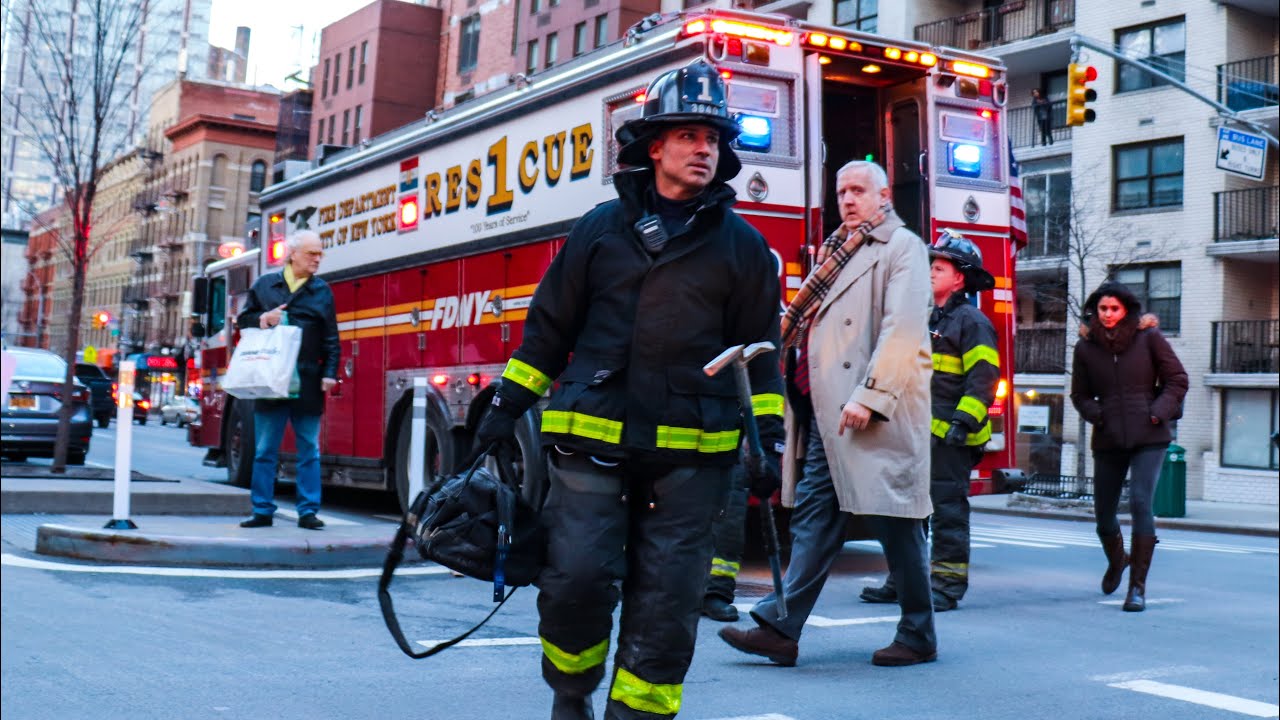 | Manhattan Tech Rescue - Box 1191 | Giant Metal Plate Collapses From 30th Floor - Beginning to End
