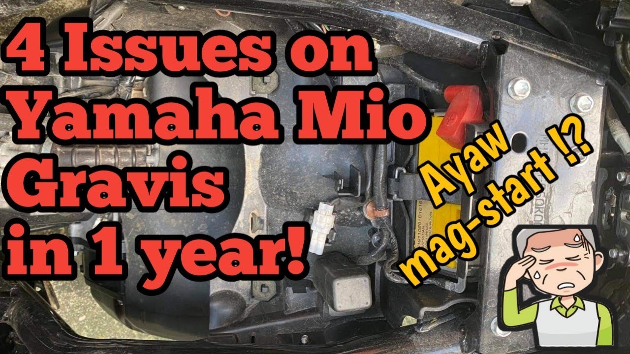 AYAW MAG-START NG YAMAHA MIO GRAVIS KO | 1 YEAR VERDICT | with solution