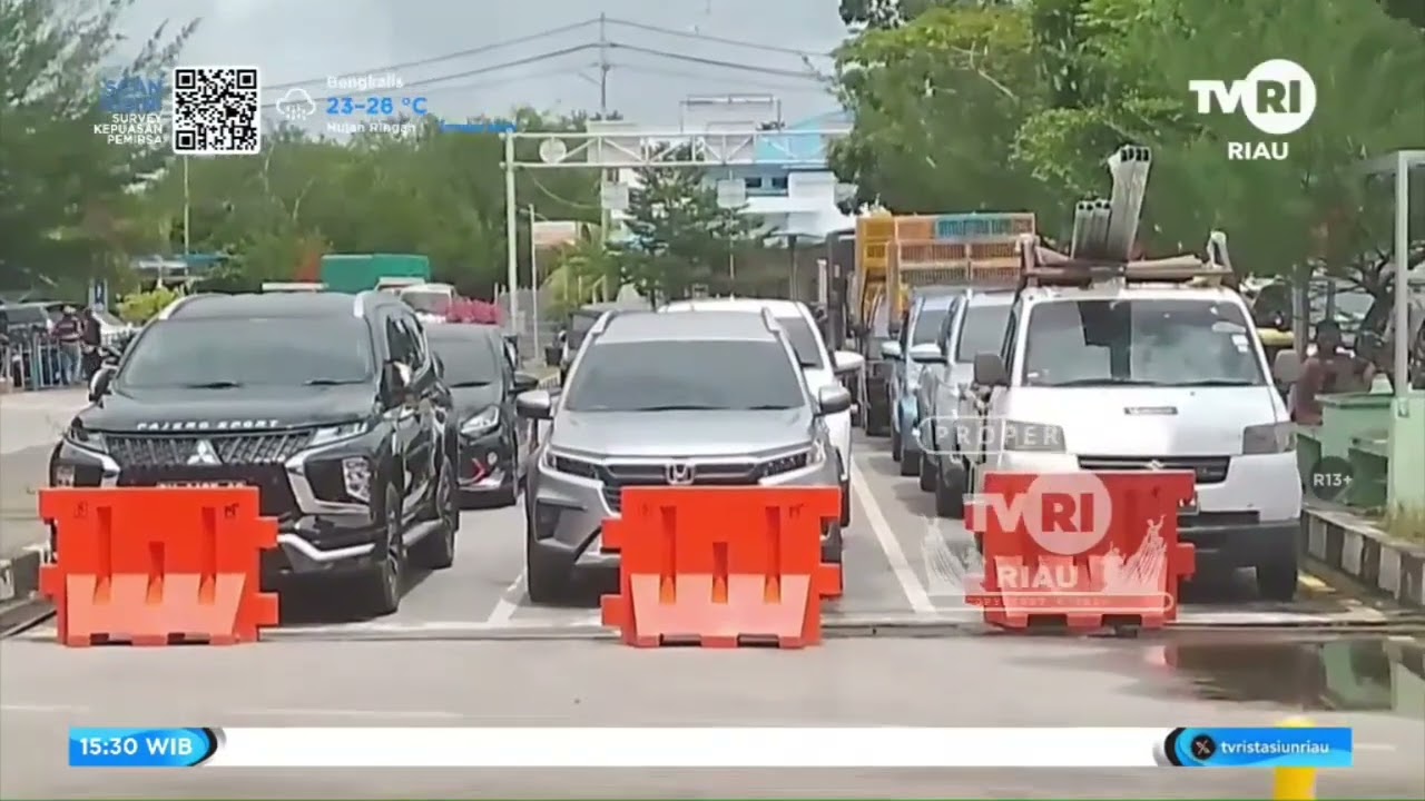 TIGA KAPAL FERRY KEMBALI LAYANI RORO BENGKALIS