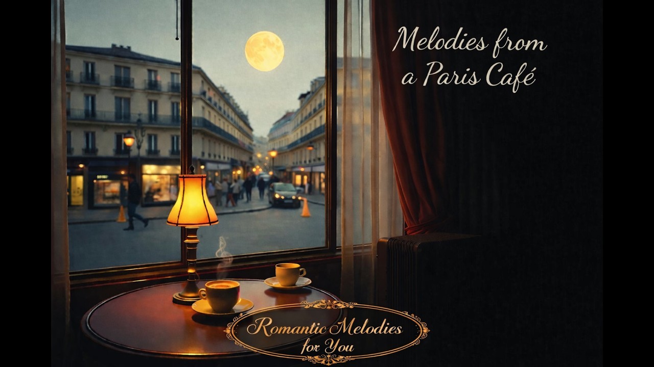 Romantic Paris Café Music ☕ | (25 min) | Relaxing for Work, Study,  Good Mood