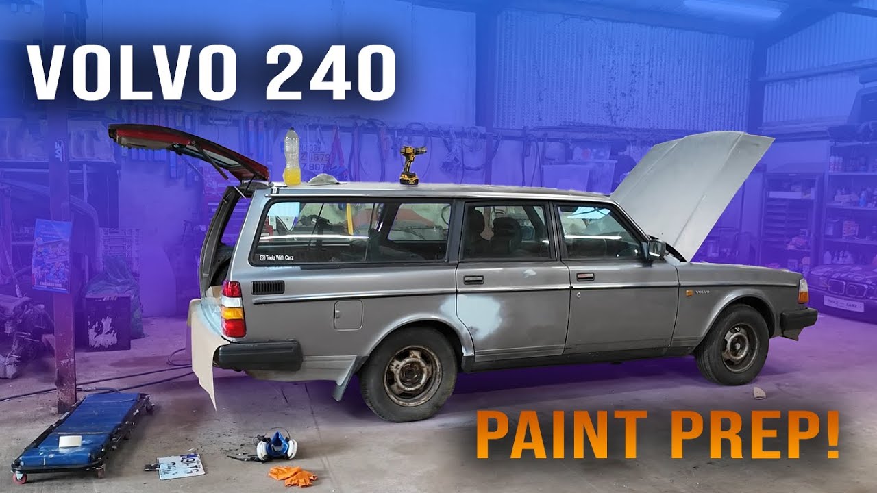 Отправляю свой Volvo 240 в духовку... Это наконец-то происходит #volvo240 #projectcar