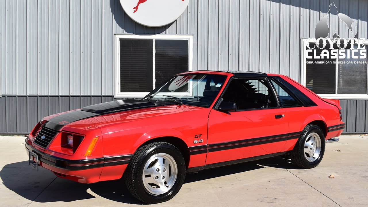 1 владелец!! Обзор и тест-драйв Mustang GT Fox 1983 года выпуска