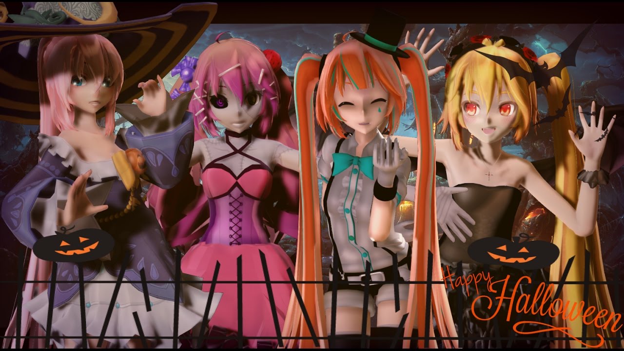 🎃HAPPY HALLOWEEN🎃 [MMD] + DL Links