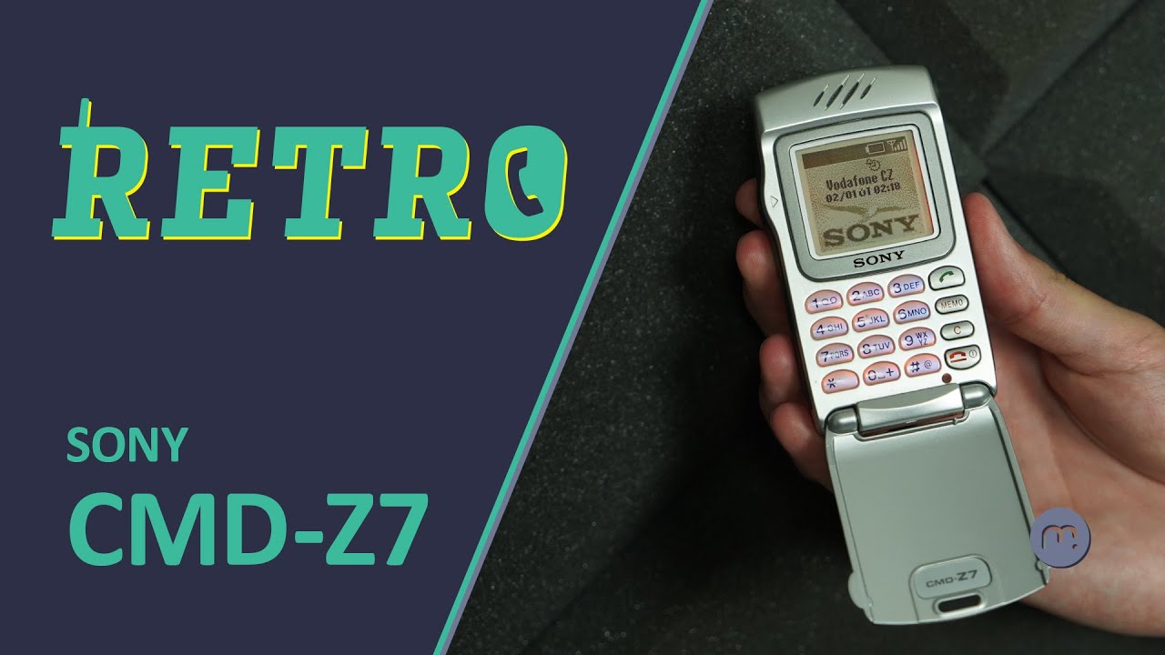 Sony CMD-Z7: Elegán ovládnutelný jedním prstem - Retro