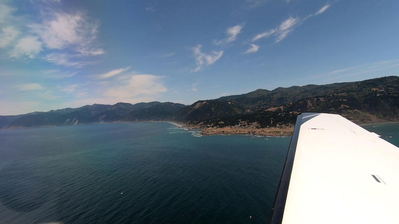 Flying the Piper M350: A VFR Approach and Landing at Shelter Cove, CA