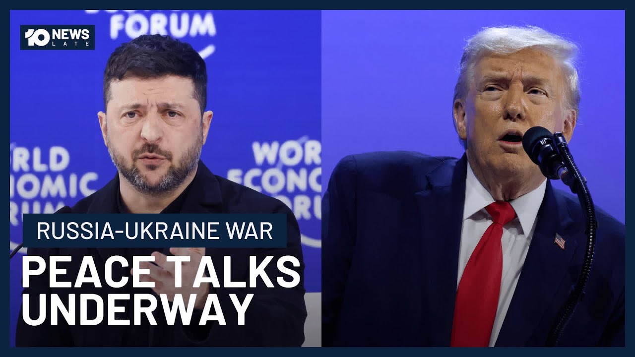Zelenskyy Hopes Talks With Russia And US Will Be A Step Towards Peace Deal | 10 News
