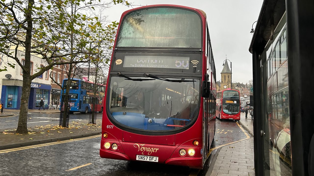 Nice Voith B9TL | Go North East 6181 | SN57 DFX