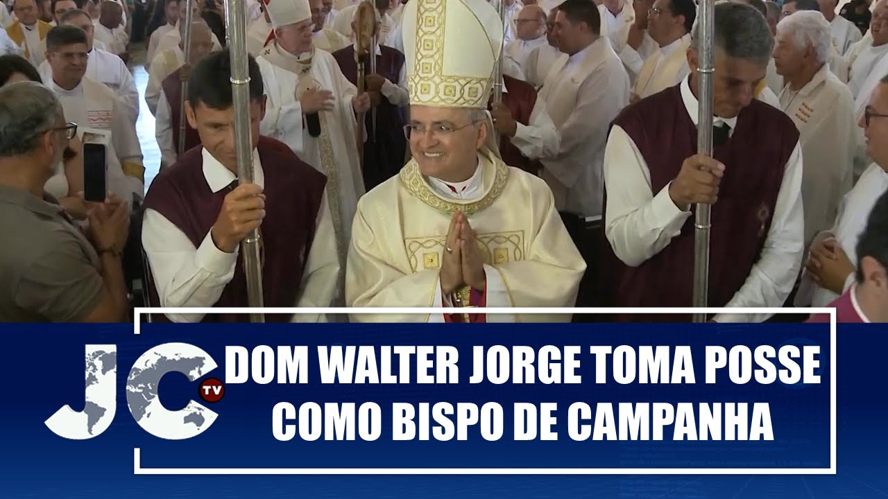 Dom Walter Jorge toma posse como Bispo da Diocese de Campanha – JCTV – 19/01/26