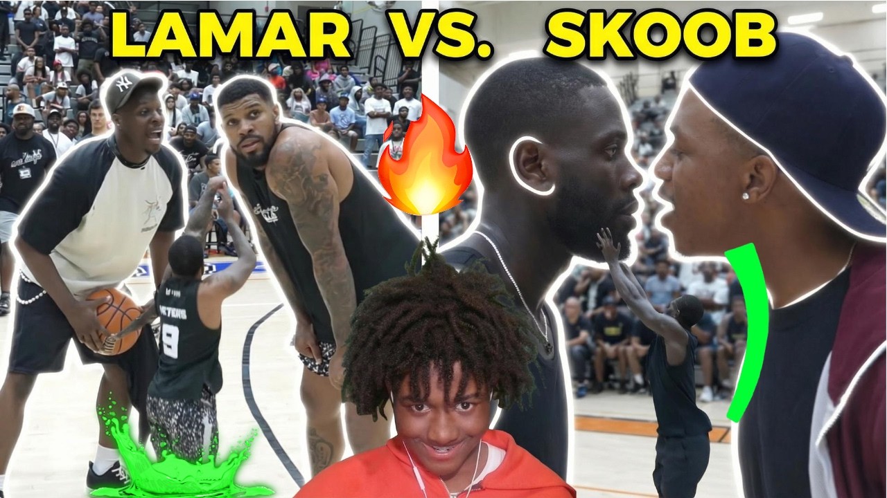 The Crowd During This 1v1 Was HOSTILE! (Lamar vs Skoob)