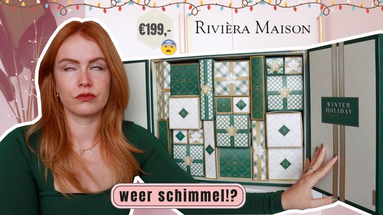 RIVIERA MAISON ADVENTSKALENDER 2023 UNBOXING 😱 | REBECCA DENISE