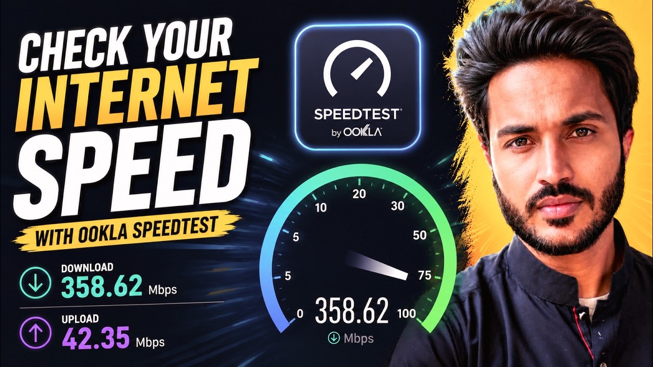 How to Check Your Internet Speed with Ookla Speed Test | Ookla Speed Test App