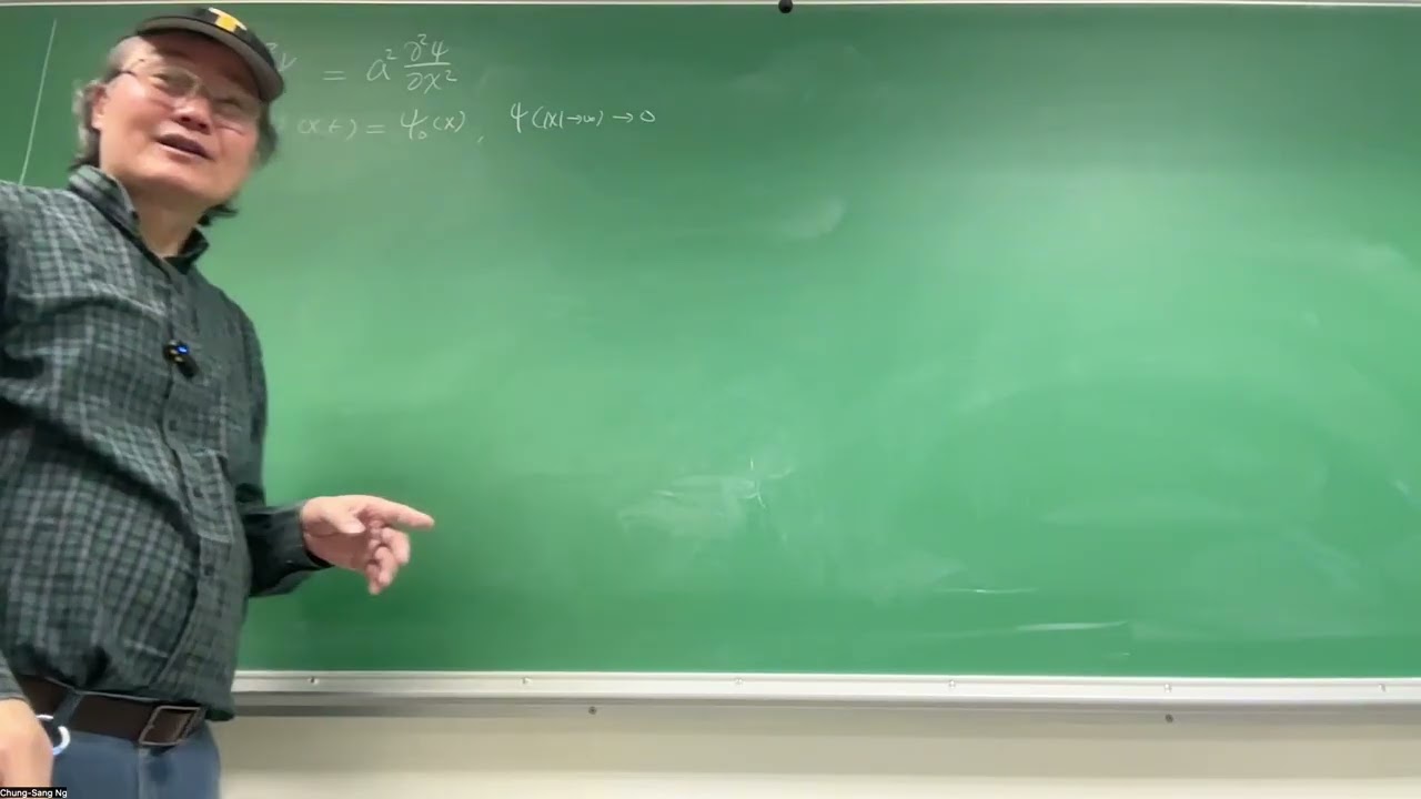 Arfken Section 9.7 Solving 1D Diffusion Equation by Fourier Transform