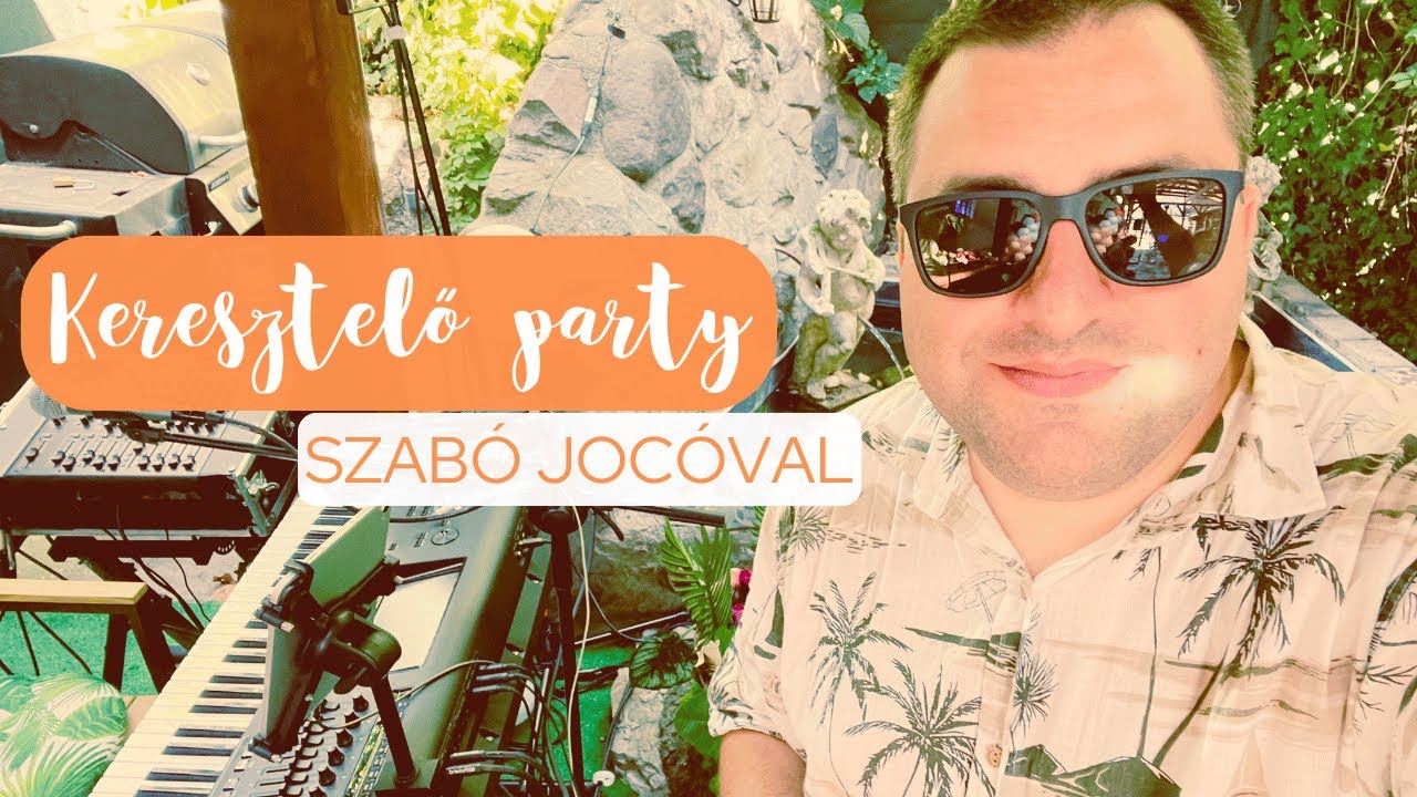 Privát buli Szabó Jocóval (TikTok Party) - keresztelő