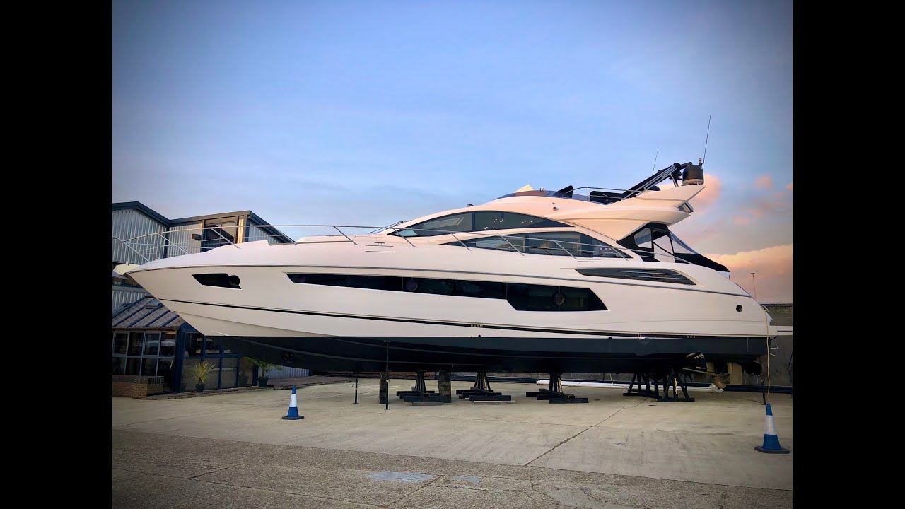 2014 Sunseeker 68 Sport Yacht For Sale with Sunseeker Brokerage Full Yacht Tour - (now sold)