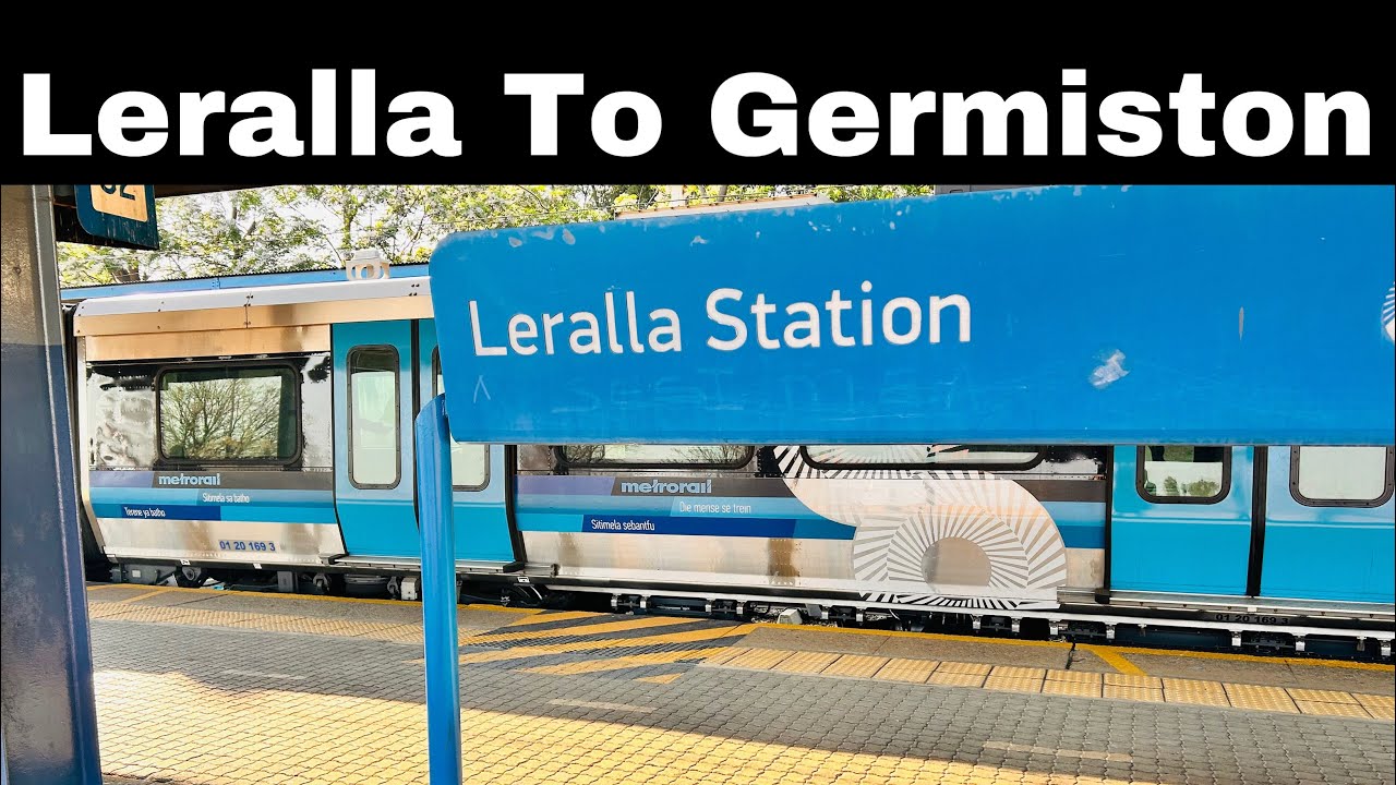 Prasa EMU Train Ride From Leralla To Germiston