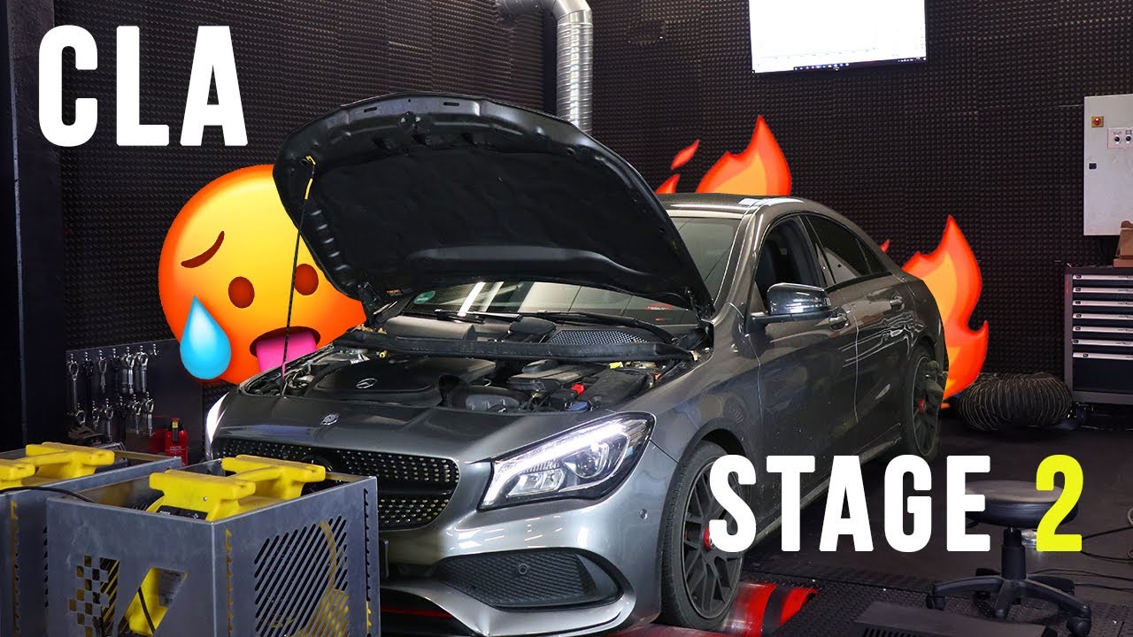 Mercedes CLA 250 | CHIPTUNING | SuperSprint  Downpipe 100 KAT | Stage2 | BANG BANG