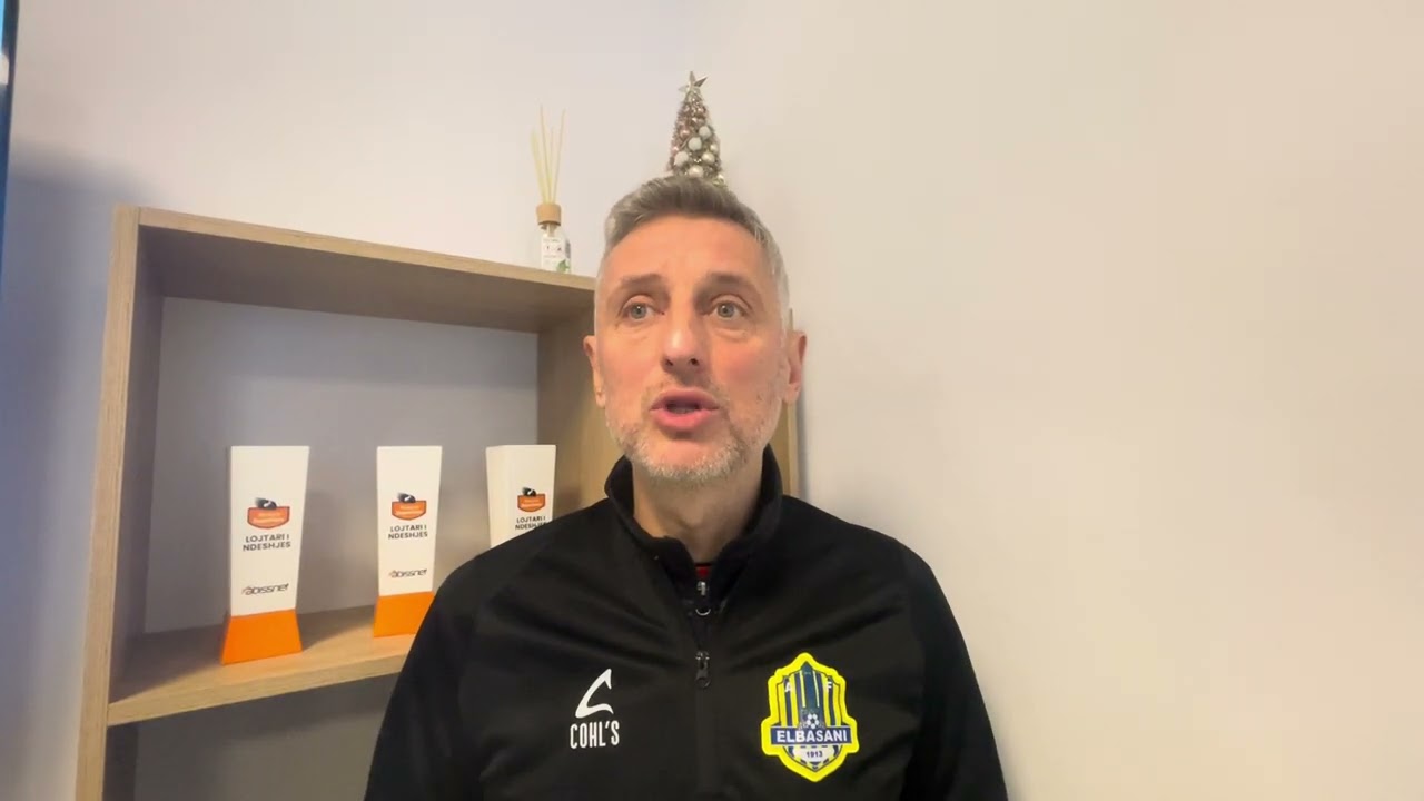 Trajneri i Elbasanit, Ivan Gvozdenoviç, flet para duelit me Partizanin