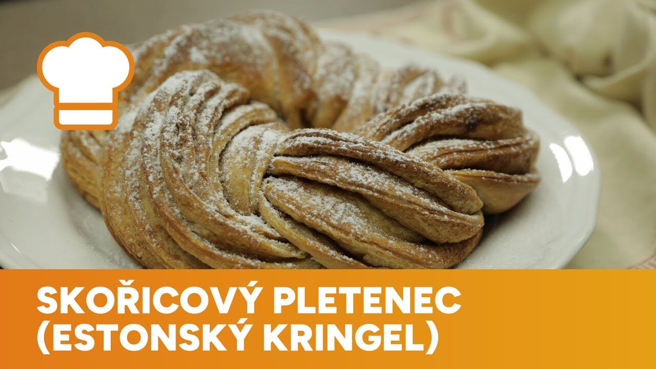 Skořicový pletenec (Estonský kringel) zmizí ze stolu mrknutím oka