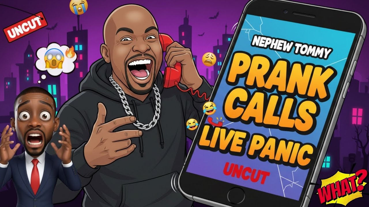 😭😱 PANIC TOOK OVER DURING THE CALL | NEPHEW TOMMY RADIO PRANK CALL | FUNNY PRANKS