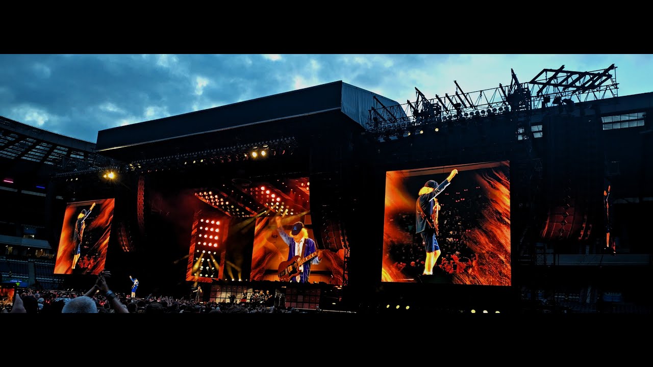 AC/DC - Hells Bells @ Murrayfield Stadium Edinburgh, Scotland 21st Aug 2025  #acdcfans