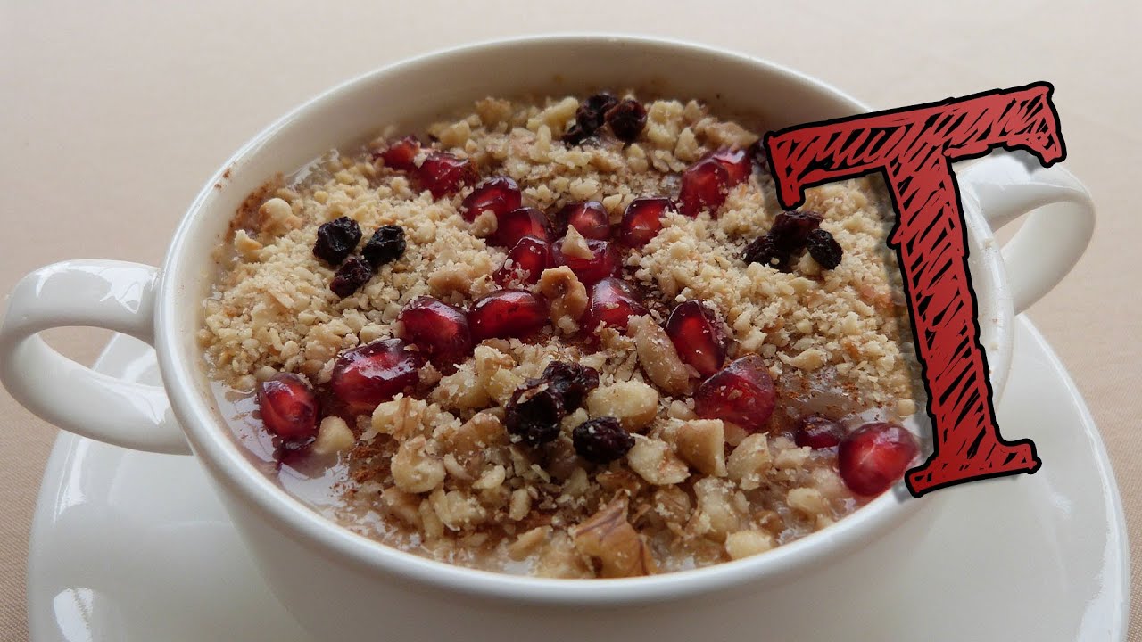 Turkish Ashure Recipe | Asure Recipe | Noah's Pudding