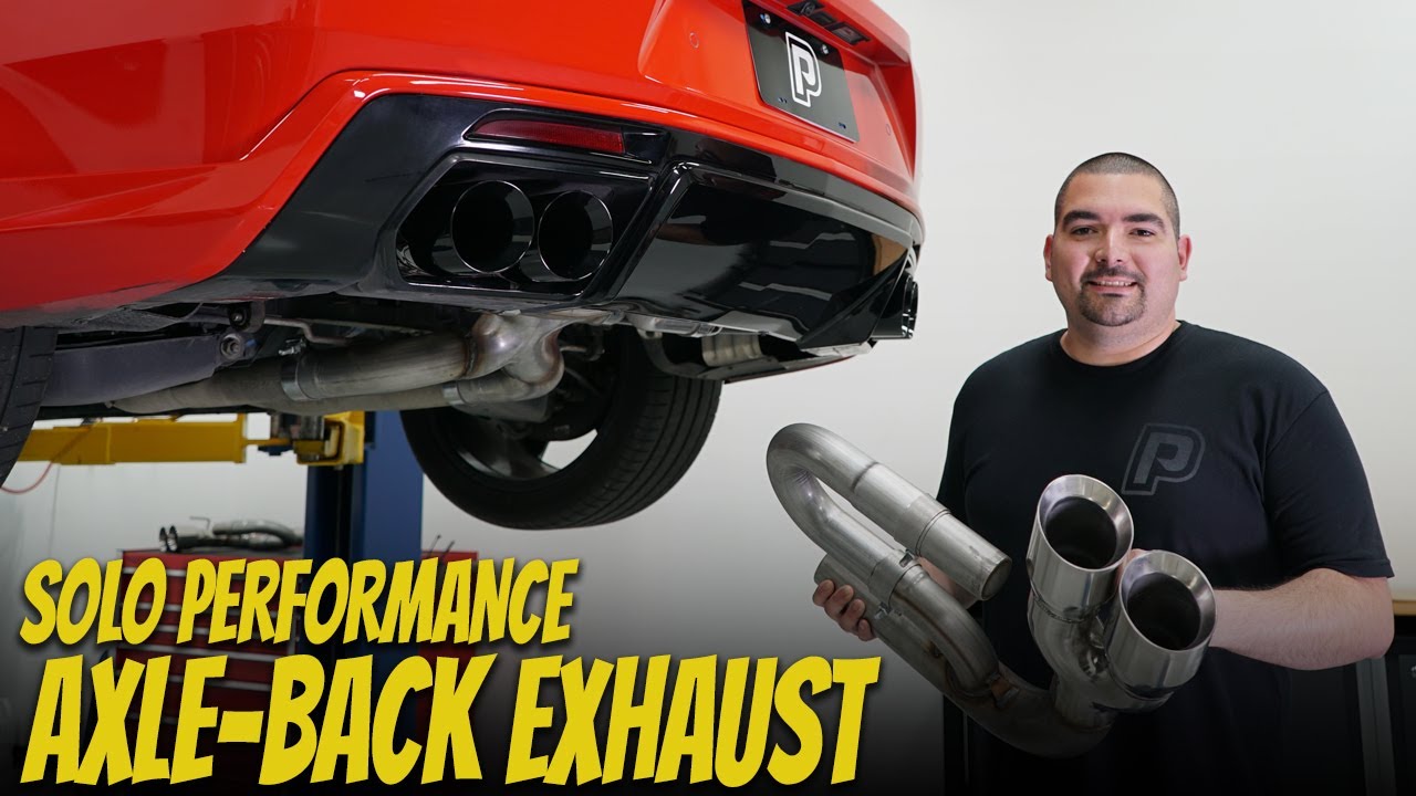 Solo Performance Exhaust Install 2017 Camaro SS - Phastek Install