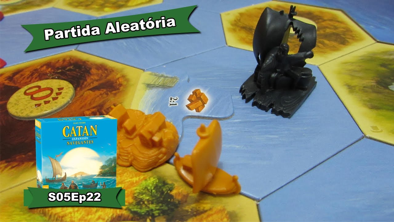 Catan: Expansão Navegantes - Partida Completa, Regras e Resenha (Devir)