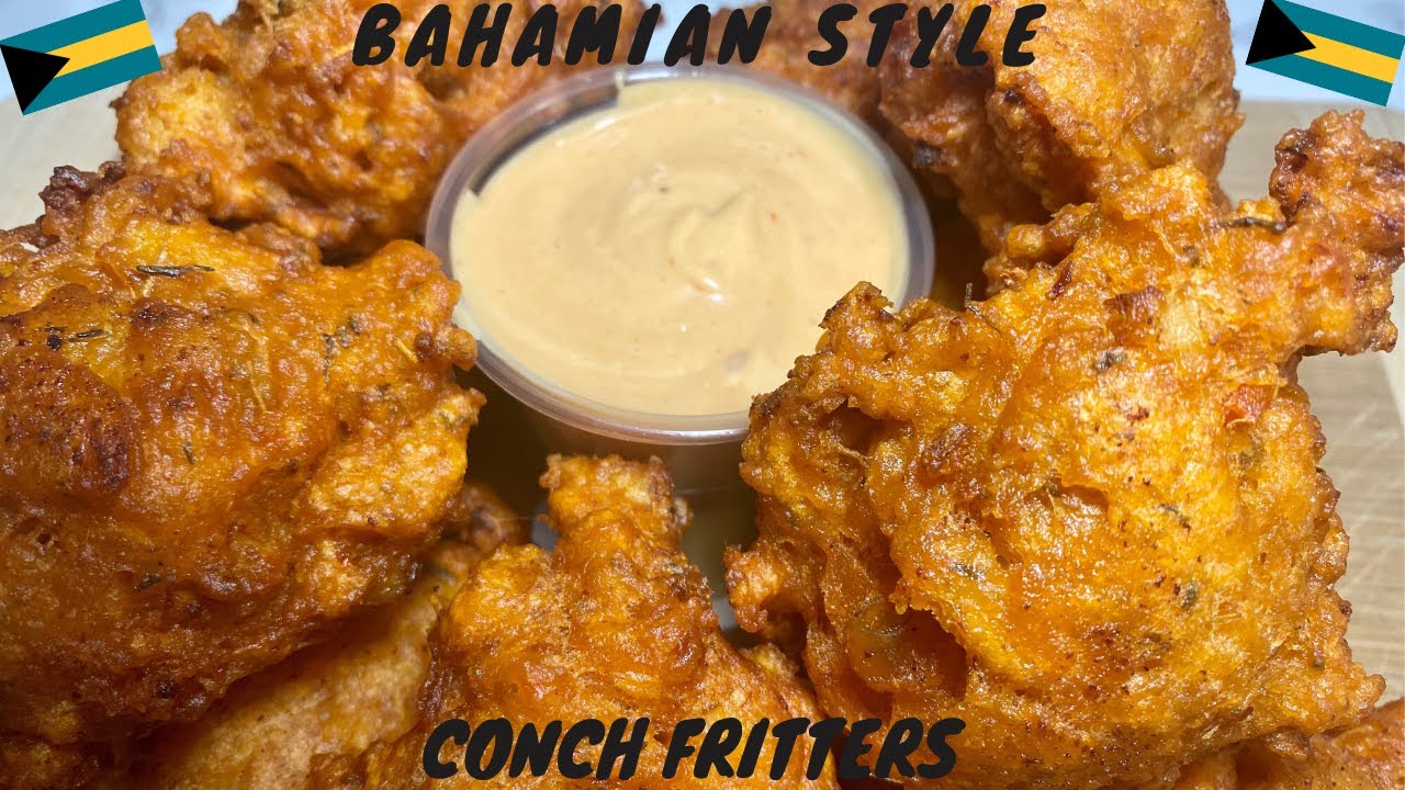Conch Fritters | Bahamian Style Made MY Way | Bahamian Recipes