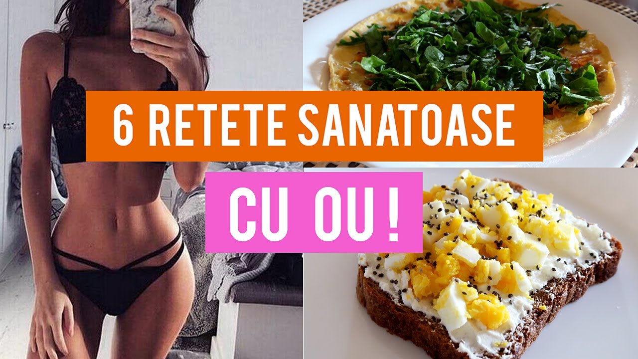 6 RETETE SANATOASE CU OU, CARE TE AJUTA SA SLABESTI ! RETETE SIMPLE SI RAPIDE !/ 6 Egg Recipes [HD]