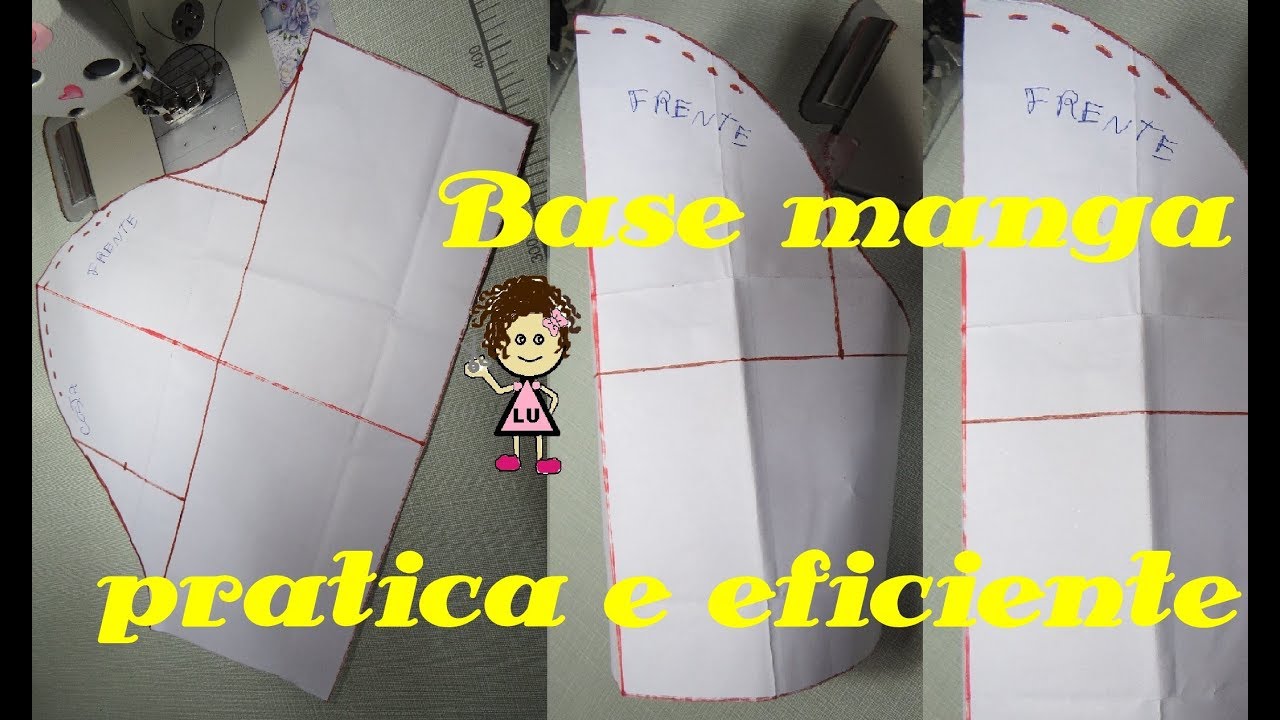 Base MANGA simples, e perfeita no vestido e blêizer