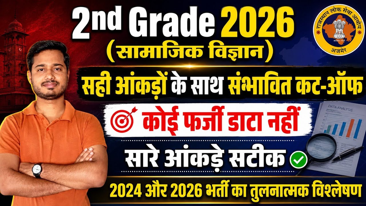 2nd Grade 2026 SST EXPECTED CUT OFF | Grade 2nd Social Studies Cut off 2026 @UTKARSHCLASSES13