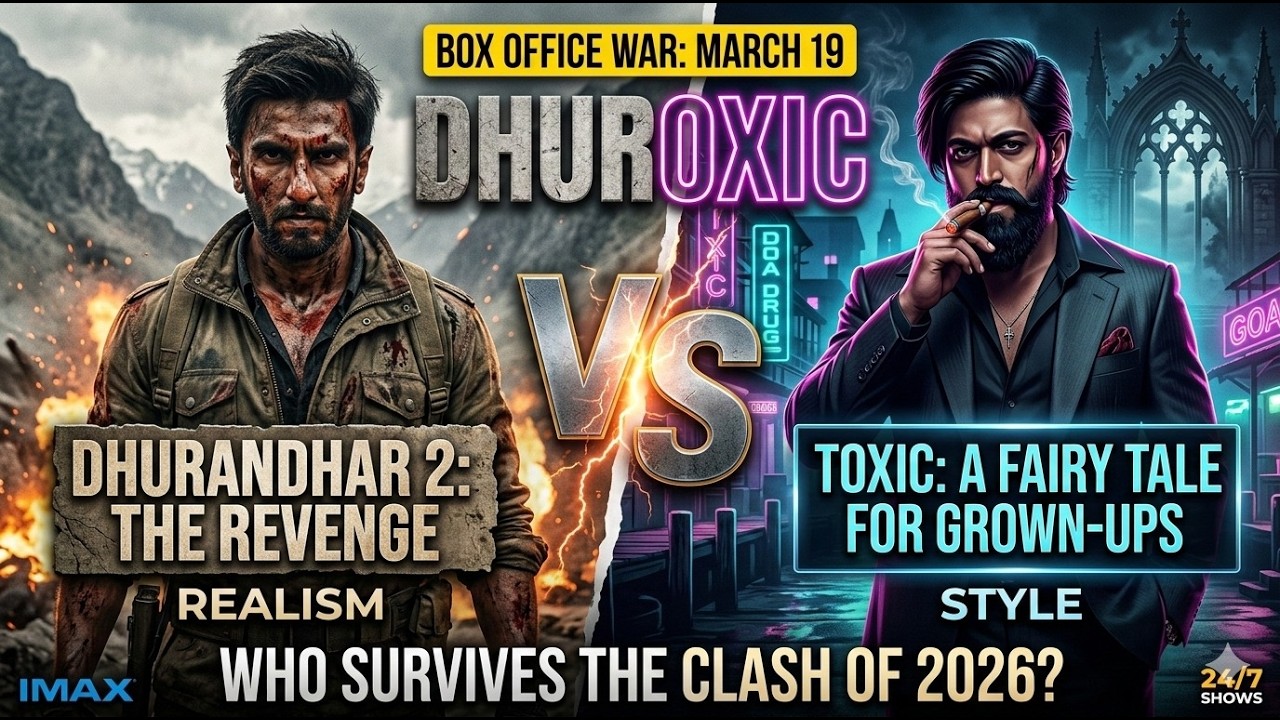 TOXIC vs DHURANDHAR 2 l Indian Cinema ka Sabse Khatarnak Clash! 😱 Dhuroxic Update l Trailers, Budget