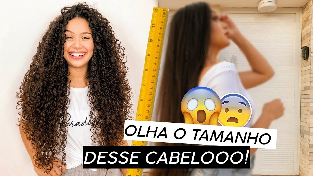ALISEI MEU CABELO CACHEADO E FIQUEI CHOCADA COM O RESULTADO! 😱😱