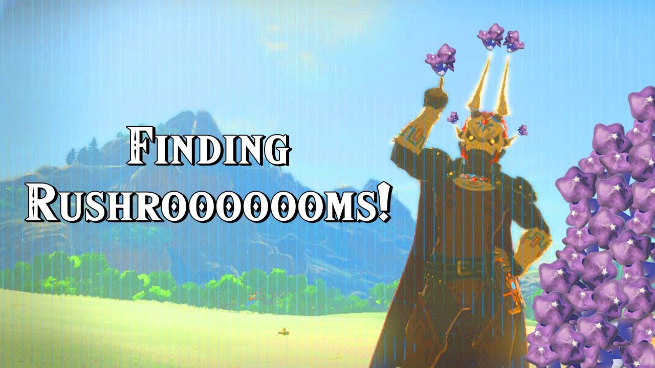 Rushroom Farming in Zelda Breath of the Wild