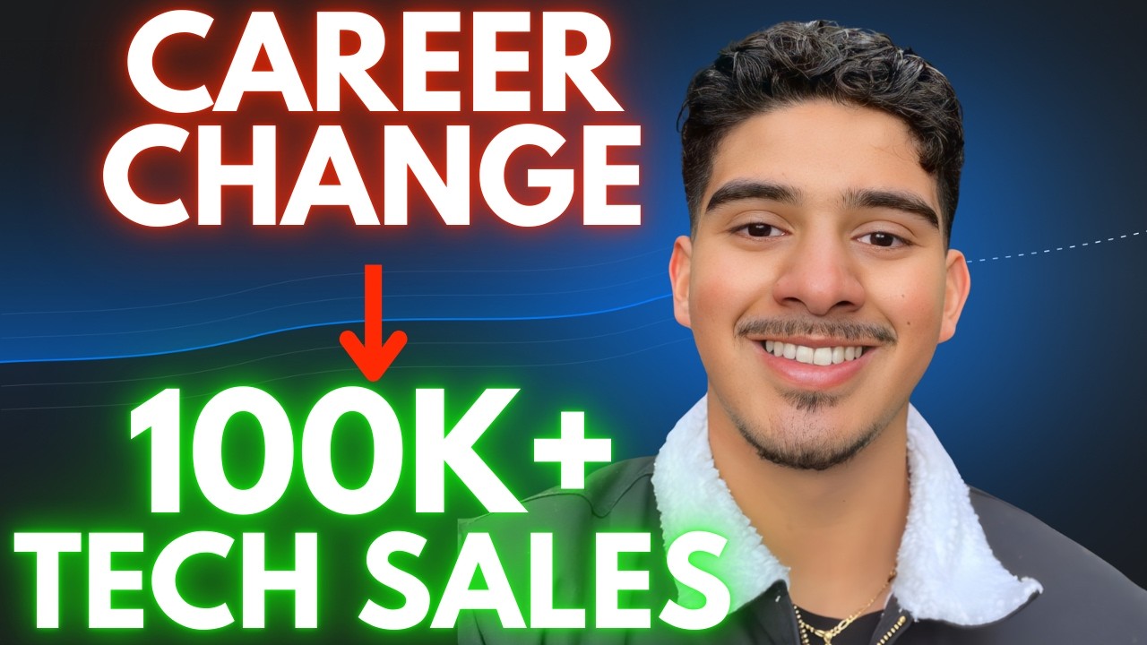 How He Landed a $100k+ Tech Sales Job (Without Tech Experience)