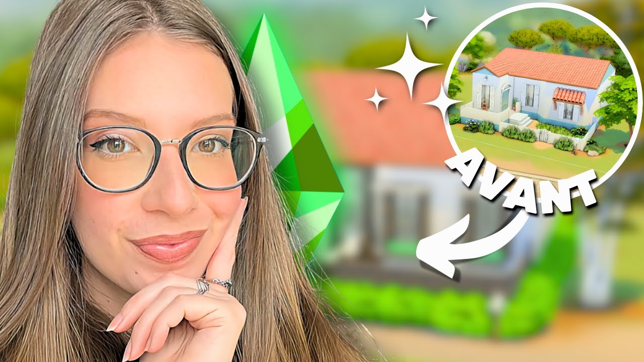 Je rénove cette horreur avec 0 Simflouz | Sims 4 Challenge Construction