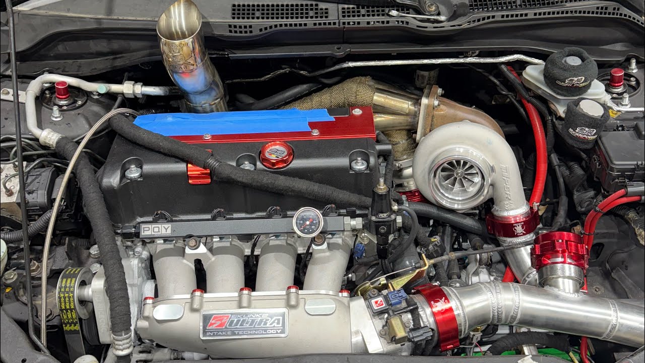 ep3 civic turbo build!
