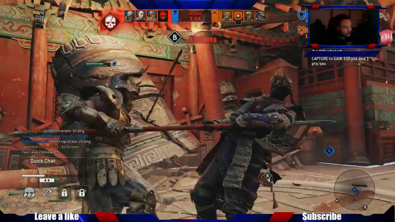 new wu lin Hero waiting room |For Honor|