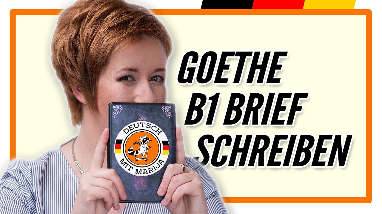 Schreiben Teil 1 Goethe Zertifikat B1 | Prüfungsvorbereitung Deutsch B1| Deutsch mit Marija