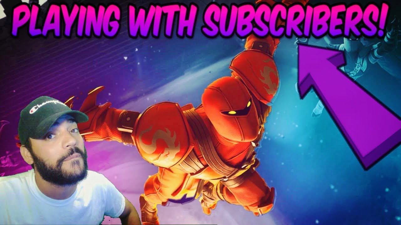 FORNITE SQUADS WITH SUBSCRIBERS! Grind to 20,000 SUBSCRIBERS! EPIC NAME: youtubedcentric LETS GOOO