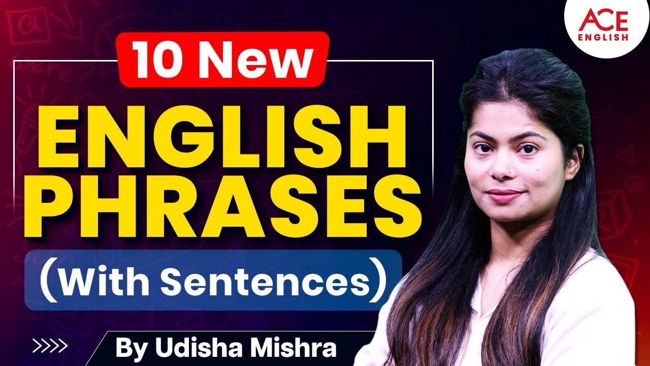 Learn 10 Smart English Phrases with Sentences | By Udisha Mishra