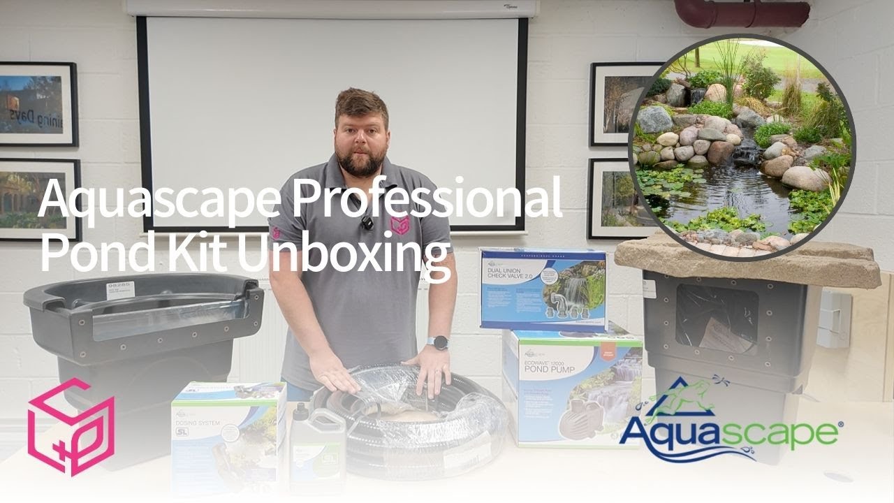 Aquascape Pond Kit Unboxing