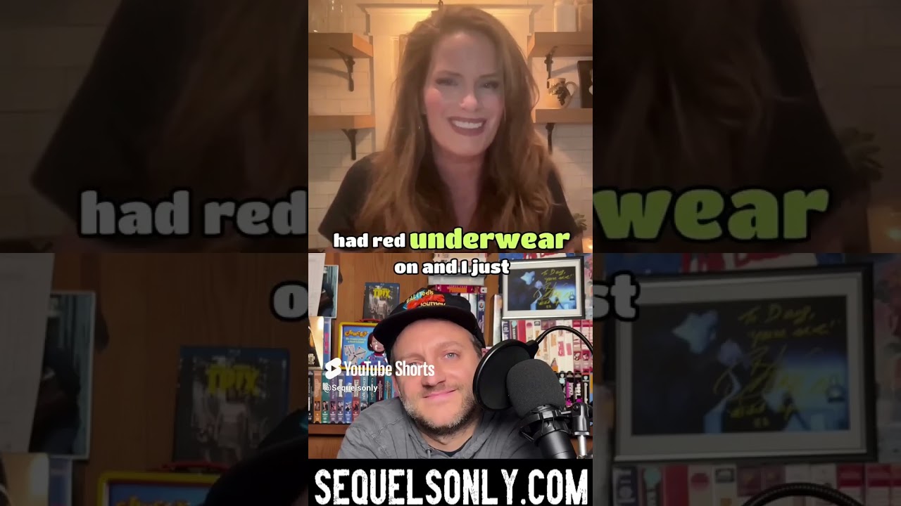 Actress Model Monika Schnarre talks working w  Arnold on Junior #short #shorts #arnoldschwarzenegger