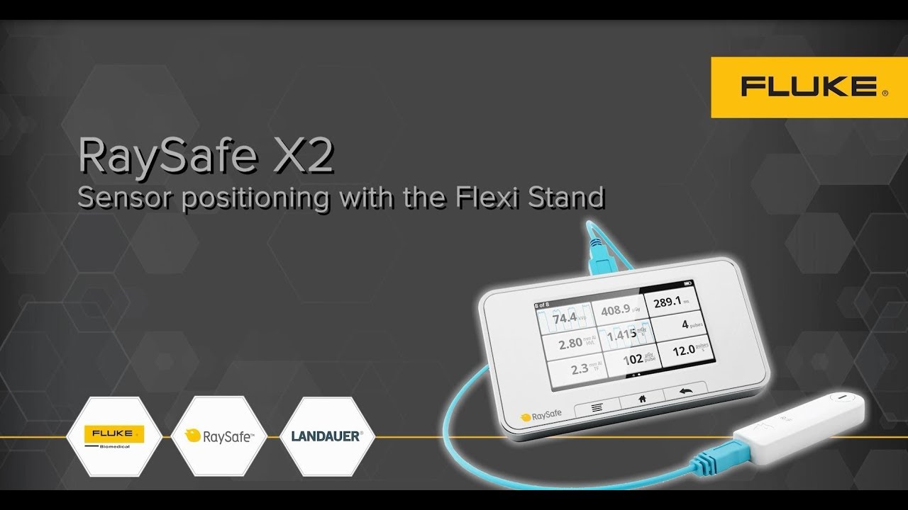 RaySafe X2 - Sensor Positioning with the FlexiStand
