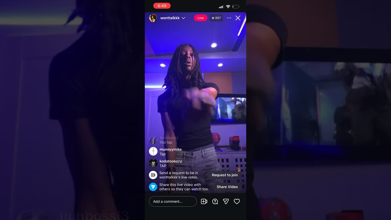 Mo p plays unreleased diss song after get back for his homie J4 on lg live 