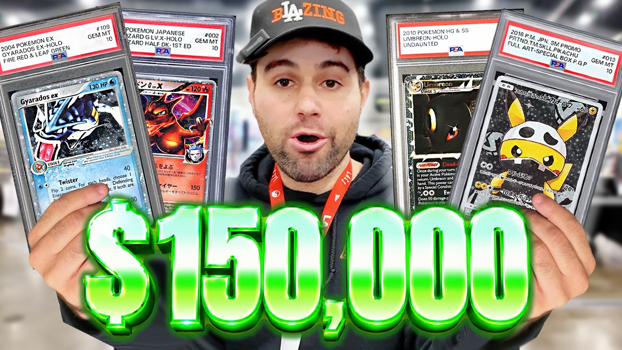 Spending $150,000 on Pokemon Cards in 30 Minutes! (Buyer POV)