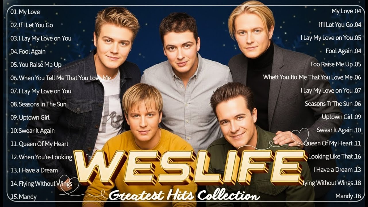 Westlife Greatest Hits 💕 Full Album | Romantic Love Songs That Touch the Heart 2026 #lovesongs
