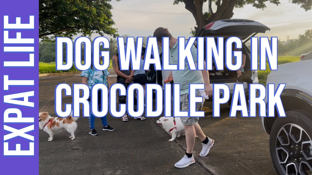 June 2025- Dog Walking in Crocodile Park | Davao City , Sotograndre Hotel