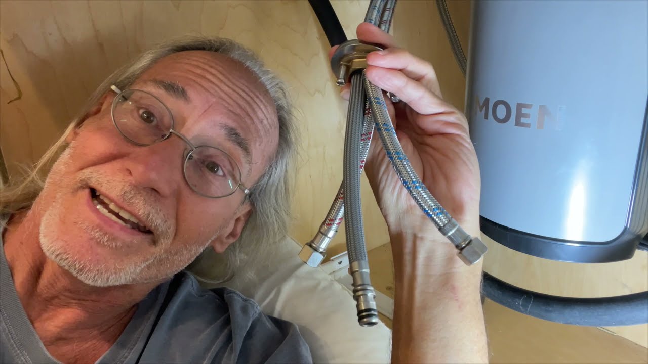 Installing an OWOFAN Pull Down Kitchen Faucet