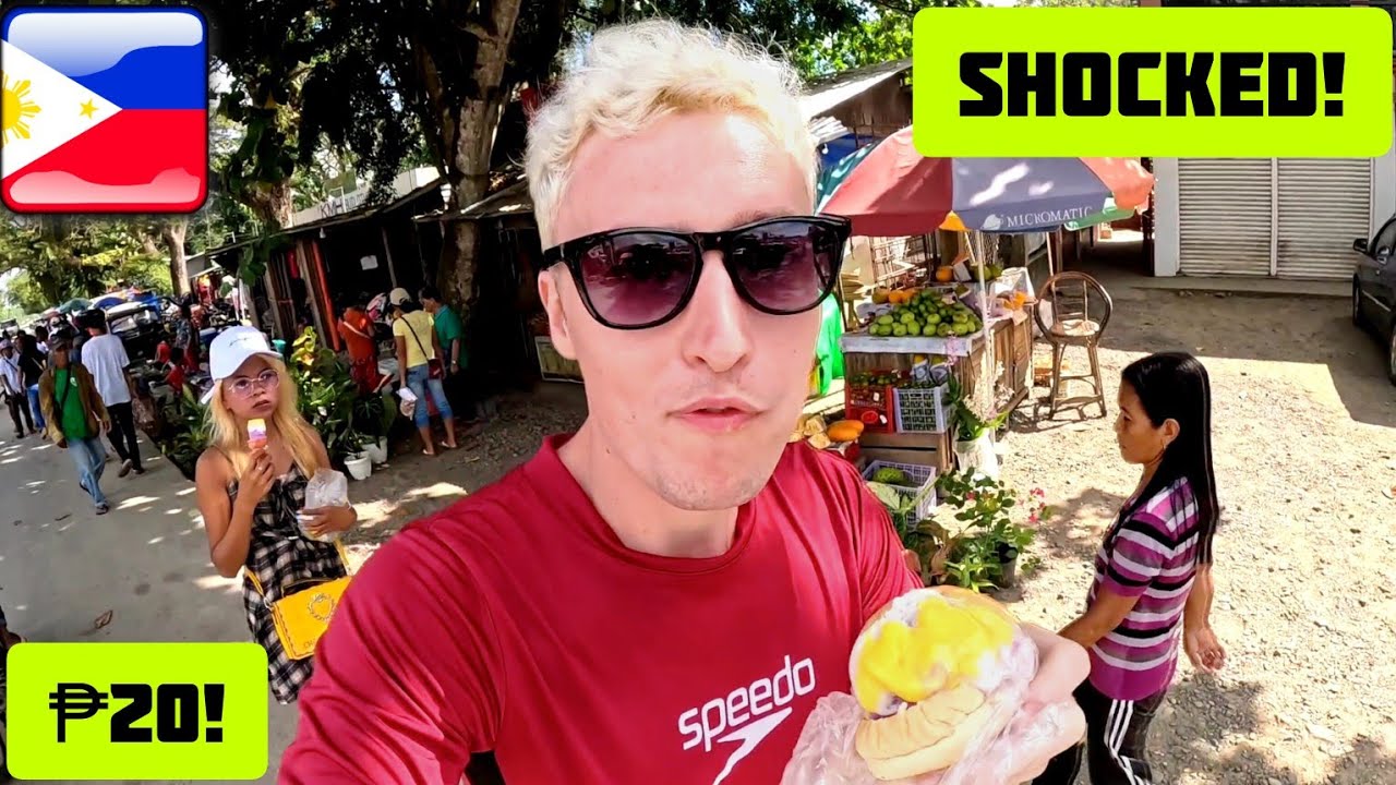 SHOCKED at ₱20 Ice Cream BURGER in the PHILIPPINES! 🇵🇭